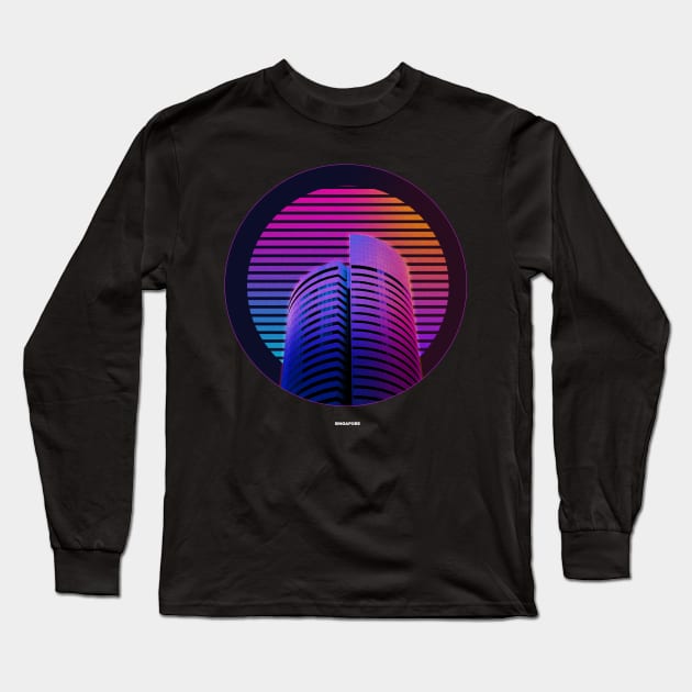 Singapore Long Sleeve T-Shirt by sgexplorer